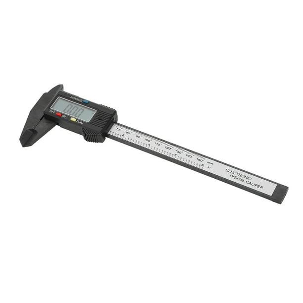 Digital Caliper, 0.01in Resolution Inch Millimeter 0 To 6in Range