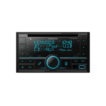 KENWOOD KDC-BT35 1-DIN Car Stereo with CD Player, Bluetooth, Front USB ...