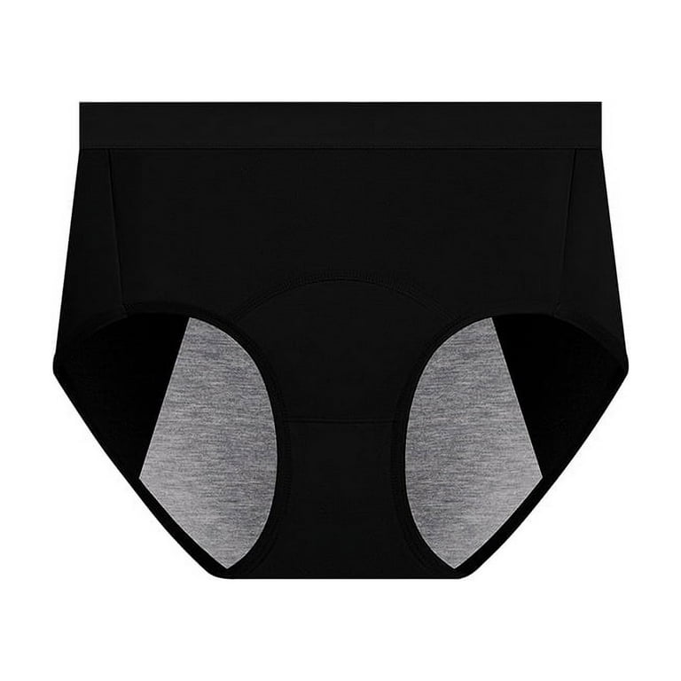 5Pcs Black Seamless Panties for Women Thongs for Women No