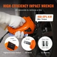 thumbnail image 4 of Electric Car Jack 5 Ton Hydraulic Jack with Impact Wrench Portable Car Lift Built In Air Pump LED Light for SUV Truck Tire Change, 4 of 6