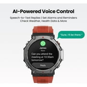 Amazfit T-Rex 3 Military Smart Watch 48mm, Fitness Watches with GPS (with Privacy), AI, Voice Control, Offline Maps, for Android or iPhone, 170 Sports Modes, 328ft Water-Resistant, Black