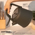 thumbnail image 3 of Thyme & Table 2.5L Stainless Steel Ribbed Tea Kettle, Moss, 3 of 10