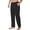 Black, variant on FEDTOSING Men's Sweatpants Cotton Jogger Male Loose Fit with Pockets Black,up to 3XL