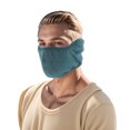 thumbnail image 5 of Unique Bargains 1 Pc Two-in-one Face Mask Ear Protection Balaclava for Cycling Blue, 5 of 6