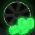 thumbnail image 6 of 4Pcs Car Tire Caps Fluorescent Car Accessories for Truck Vehicles Green, 6 of 8