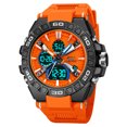 thumbnail image 3 of Resicozy Sports Watch for Men Dual Display Digital Casual Outdoor Watch Orange, 3 of 4