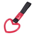 thumbnail image 3 of 2X Heart Jdm Tsurikawa Ring for Subway Train Bus Handle Strap Charm Drift Universal, 3 of 8