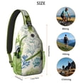thumbnail image 3 of Sac à Dos Léger Motif Océan et Récif Corallien avec Rangement Multi-Couches, à la Mode et Durable pour Activités Extérieures et Voyages, 3 of 5