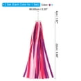 thumbnail image 2 of Uxcell Bike Streamers, Colorful Scooter Handlebar Tassels Grips Ribbon Accessories Decorations, Pink/Blue 2 Set, 2 of 6