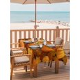 thumbnail image 2 of Outdoor Table Cloth with Umbrella Hole and Zipper, Orange Pumpkins Fall Waterproof Rectangle Tablecloth 54"x80", Thanksgiving Maple Leaf Harvest Washable Table Cover for Outside Party Patio Picnic, 2 of 8