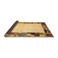 thumbnail image 2 of Ahgly Company Indoor Round Solid Brown Modern Area Rugs, 4' Round, 2 of 4