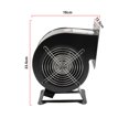 thumbnail image 2 of 120W Small Dust Exhaust Electric Blower Inflatable Model Centrifugal Blower Air Blower 130FLJ5, 2 of 6