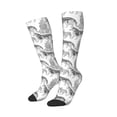 thumbnail image 2 of Daiia Sports Socks German Shepherd Dog Printed Novelty Crew Socks for Men Women Knee High Socks Cotton Socks Soft & Breathable Support Unisex Socks, 2 of 9