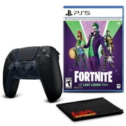 PS5 DualSense Wireless Controller (Midnight Black) with Fortnite: The Last Laugh
