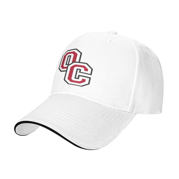 Olivet College Casual Sandwich Baseball Cap Adjustable For Men For Women