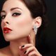 thumbnail image 4 of AURARMLET 1Par Aretes De Con Zirconia Para Mujer Con Estilo Chic En Eventos Especiales, 4 of 7