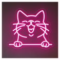 thumbnail image 1 of Letrero De Neón LED Con Forma Gato, Ideal Para Decorar La Pared Tu Habitación, El Hogar, Tiendas Mascotas, Salas Juegos, Bares 45cm, 1 of 3