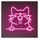 thumbnail image 1 of Letrero De Neón LED Con Forma Gato, Ideal Para Decorar La Pared Tu Habitación, El Hogar, Tiendas Mascotas, Salas Juegos, Bares 45cm, 1 of 3