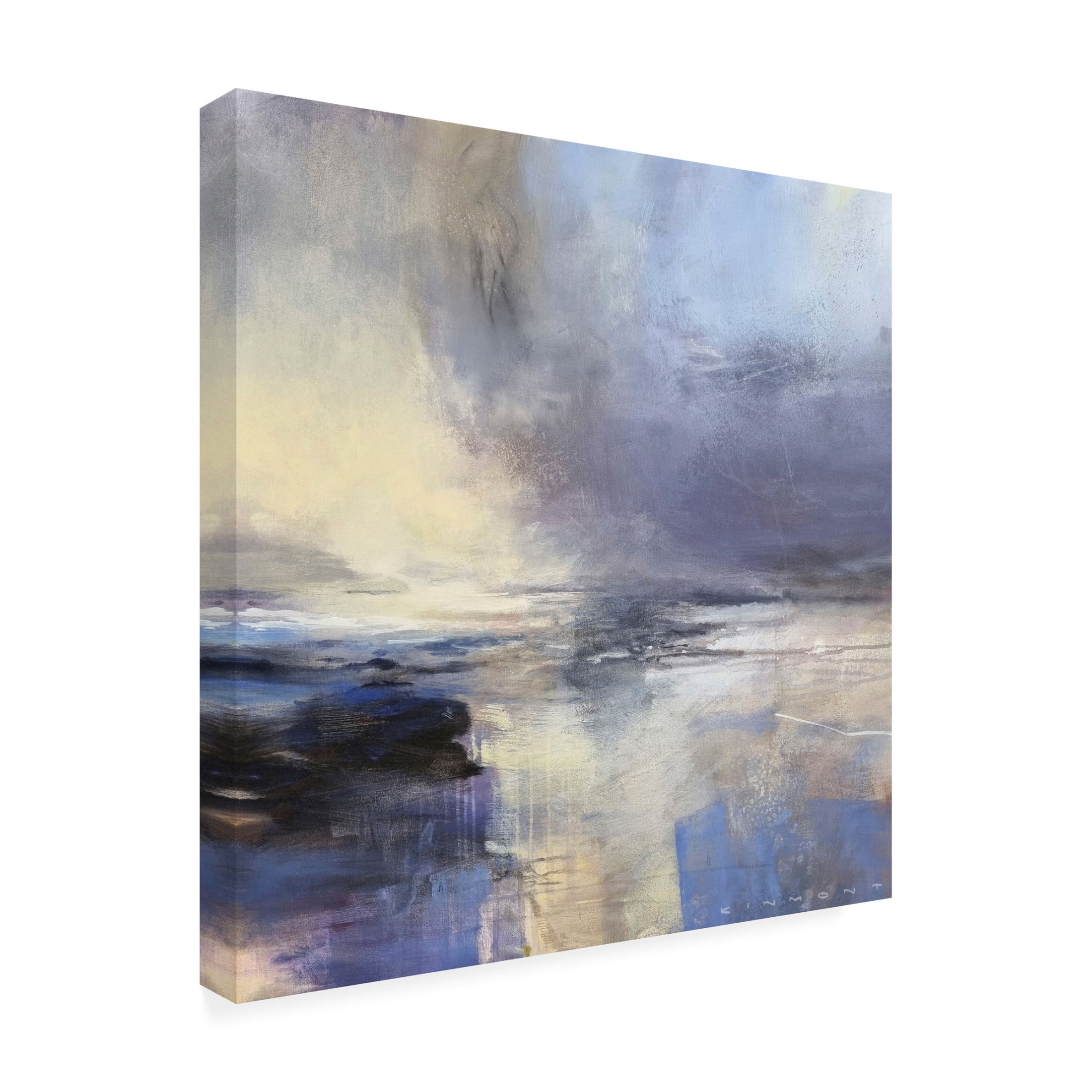 Canvas Wall Art - Andrew Kinmont 'Liquid Light' Wall Art for Living Room, Bedroom, or Office Décor by Trademark Fine Art - 35 x 35 Inches