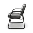 thumbnail image 3 of Guest Chair - 604 - Charcoal Am Vinyl, 3 of 5