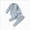 D66-Blue, variant on Preemie Newborn Infant Baby Girls Clothes Ribbed Bodysuit Baby Weave Baby Clothes: Long Sleeve Romper For Boys And Girls,weave romper 6-9 Months