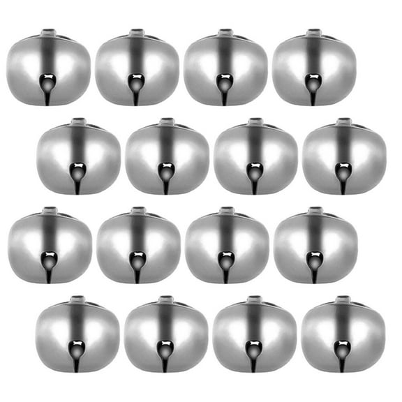 60 Pcs The Bell Craft Bells Bulk Jingle For Kids Ornaments Child Silver