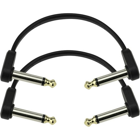 D Addario Right Angle to Right Angle Flat Patch Cable 2-Pack 4 in. price history on PriceWatchPro