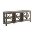 thumbnail image 3 of Evelyn&Zoe Sawyer Rectangular TV Stand for TV's up to 65", Gray Oak, 3 of 9
