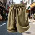thumbnail image 2 of IhhxPro Men's Running Shorts with Pockets Elastic Waist Men Breathable Athletic Summer Quick Dry Lightweight Loose Fit Jogging Gym Workout Casual Active M-3XL, 2 of 6