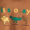 thumbnail image 5 of URMAGIC Jeccie Toddler & Baby Boys Dinosaur Graphic Terry Sweatshirts Tops, 5 of 7