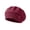 A1-Hot Pink, variant on Women's Knit Beret Hat French Style Winter Warm Slouchy Beanie Hat with Crochet Flower Applique Soft Stretch Vintage Beret Cap for Fall Winter Daily Wear Grey One Size