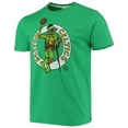thumbnail image 2 of Men's Homage Kelly Green Boston Celtics NBA x Teenage Mutant Ninja Turtles Tri-Blend T-Shirt, 2 of 3