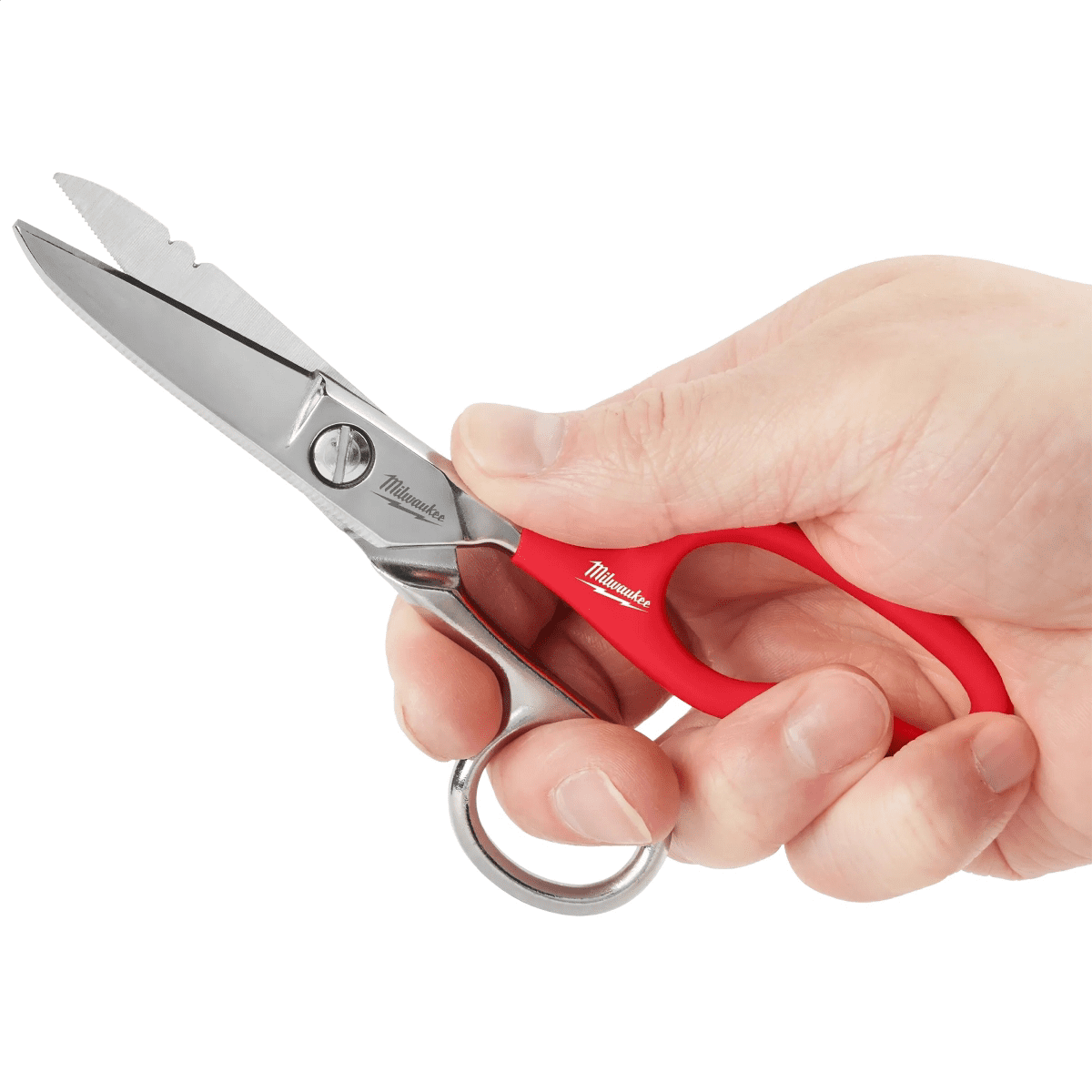 Milwaukee Tool Electrician Scissors with Extended Handle