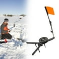 thumbnail image 6 of LIANXUE Fishing Tackle Accessory Marker Flags Ice Fishing Rod Tip Up Strikes Indicators with Poles Flags Winter Ice Fishing Gear, 6 of 9