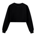 thumbnail image 4 of Boys Sets Long Sleeve Crewneck Black Casual Pullover Sweatshirt and Jogger Pants 2 Pcs Winter Clothes Size 7-8 Years Boys Clothes Boys Girls Fashion, 4 of 4