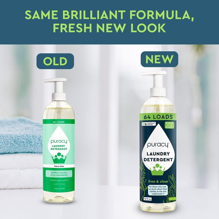 Puracy Natural Liquid Laundry Detergent with Stain Fighting Puracy Natural Liquid Laundry Detergent with Stain Fighting