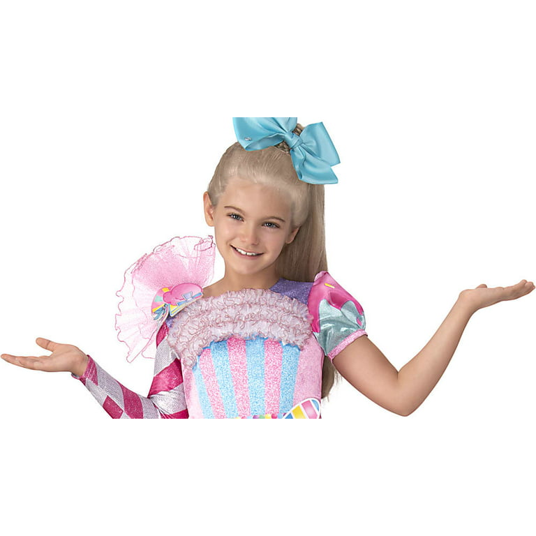 Girls Officially Licensed Nickelodeon Jojo Siwa Cupcake Halloween Dress  Costume Mm Multi- Colored 