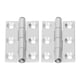 thumbnail image 4 of Bisagra Plana De 2 Piezas, Perfil De Aluminio Plegable, Ejes De Buje De Resina, Herrajes para Puertas Cuadradas, 4 of 8