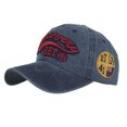 thumbnail image 1 of Up To $10 Baseball Caps Blue Unisex Summer Baseball Cap Washed Cotton hat Letters Sport Hats Casual Cap, 1 of 1
