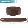 thumbnail image 3 of Unique Bargains 4 Pcs Spa Headband Soft Women Hair Bands for Face Washing Bath Facial Mask Yoga Brown, 3 of 7