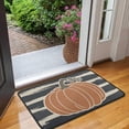 thumbnail image 2 of Pumpkin Spooky Non-Slip Door Mat - Innovative Design 30x17 Inch Happy Halloween Absorbing Welcome Mat Switch Rug for Entryway Porch Entryway Home, 2 of 7