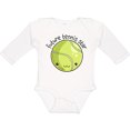 thumbnail image 3 of Inktastic Future Tennis Star- Cute Tennis Ball Boys or Girls Long Sleeve Baby Bodysuit, 3 of 5