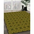 thumbnail image 3 of Ahgly Company Machine Washable Indoor Rectangle Transitional Dark Yellow Green Area Rugs, 8' x 12', 3 of 7
