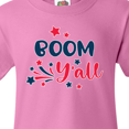 thumbnail image 4 of Inktastic 4th of July Boom Y'all with Red White and Blue Stars Youth T-Shirt, 4 of 5