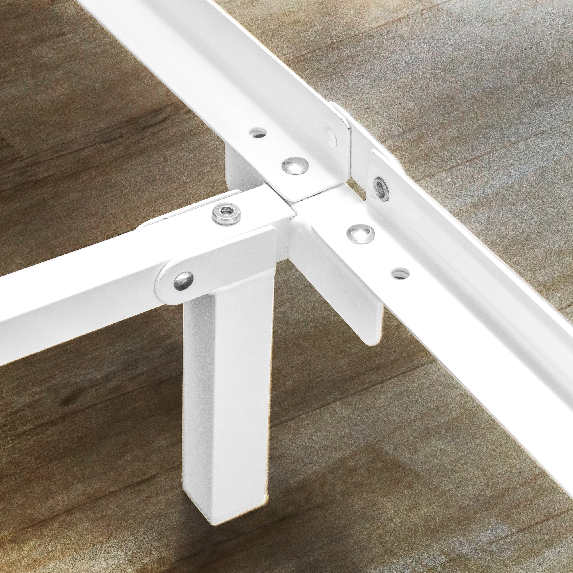 Zinus 7" Compack® Metal Bed Frame, White, Twin