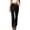 Black 11, variant on Athletic Shorts for Women Wide Leg Sweatpants, Elastic Drawstring High Waist Full Length Loose Flare Trousers, Big Square Patch Side Pockets Running Shorts for Women