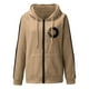 thumbnail image 4 of Sudadera para mujer Sudaderas de gran tamaño Moda Casual Impreso Blusa de manga larga con cremallera Sudadera con capucha Odeerbi ODB-5, 4 of 5