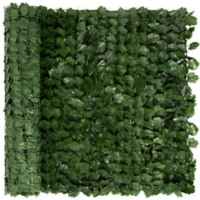 Best Choice Products 94x39in Artificial Faux Ivy Hedge Privacy Fence Screen for Outdoor Decor, Garden, Yard - Green