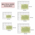 thumbnail image 6 of Sage Green Leaves Outdoor Rug 4x6 Ft, Non Slip Washable Area Rug, Summer Botanical Pastoral Patio Rugs Carpet Runner, Large Floor Mat for Indoor/Outdoor Deck Porch Camping, 6 of 8