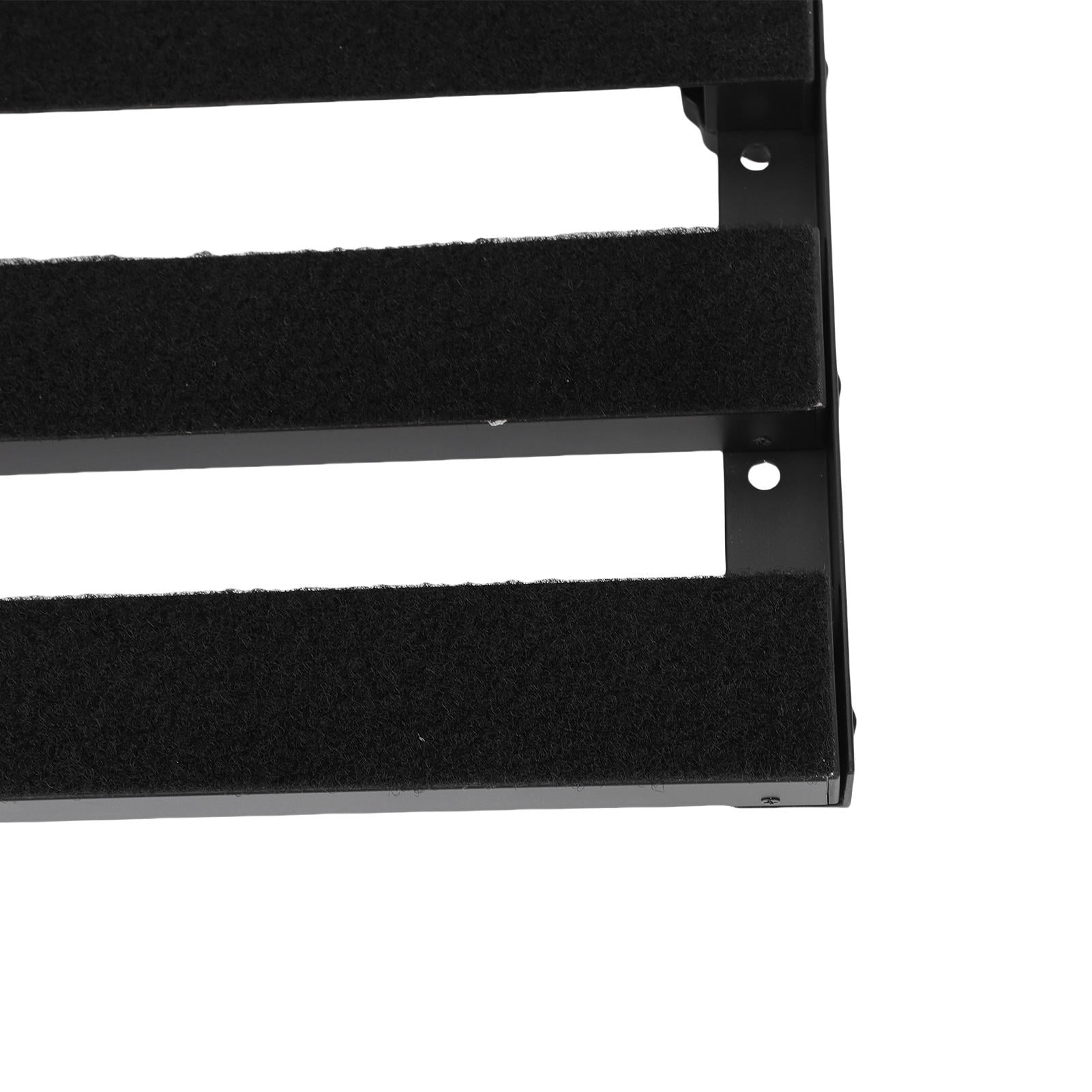 LAZIOEGR Aluminum Alloy Guitar Pedal Board with Non‑Slip Silicone Pads – Compact, Sturdy, Ideal for Concerts & Practice